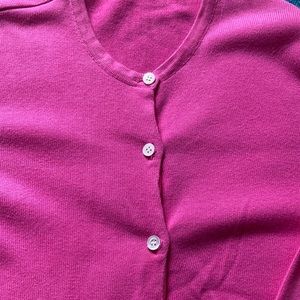 Lilly PulitZer Hot pink cardigan